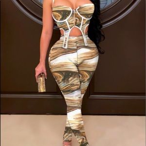 Brand new marble print set medium